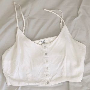 Size small, White top